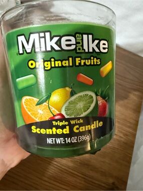 Mike and Ike 3 wicket candle candle